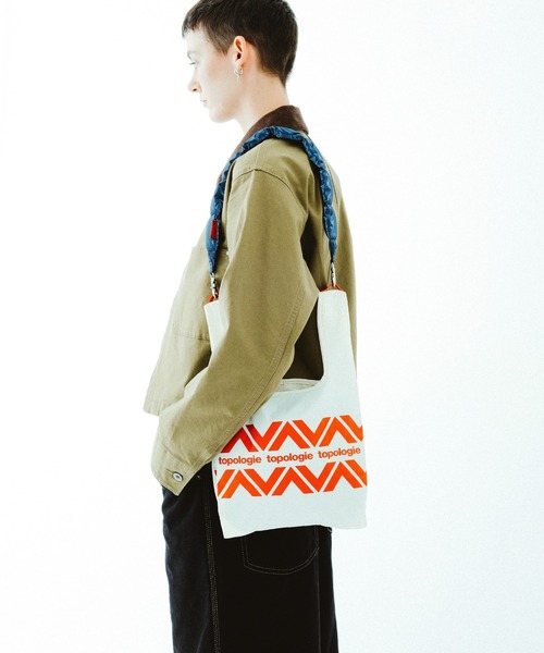 Topologie（トポロジー）の「Mini Konbini 【バッグ単体】（トートバッグ・レディース・ミント/ホワイト/ブラック/レッド・ONE SIZE）」の14枚目の写真