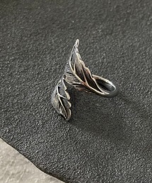 リーフリング Suman Dhakhwa（スーマンダックワ） Leaf Carving Flat Ring