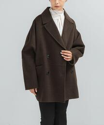 URBAN RESEARCH ROSSO WOMEN（アーバンリサーチ　ロッソ）の「『一部別注カラー』YENN　DOUBLE FACE PEA COAT（ピーコート）」