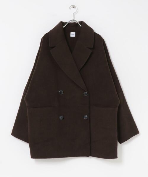 一部別注カラー』YENN DOUBLE FACE PEA COAT（ピーコート）｜URBAN