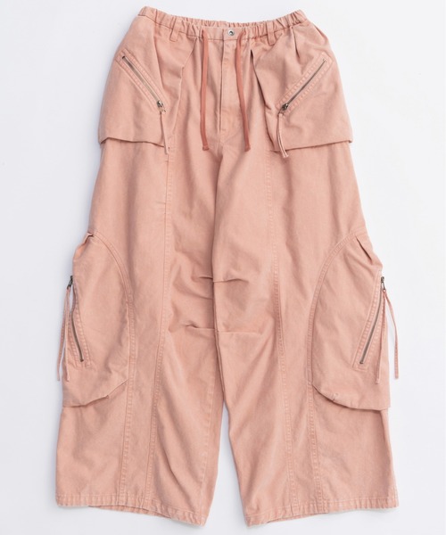 MAISON SPECIAL(メゾンスペシャル)の「Many Pockets Cargo Pants/メニーポケットカーゴパンツ(カーゴパンツ・レディース・ブラック/カーキ/ピンク・36/38)」の15枚目の写真