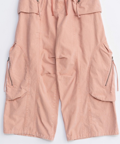 MAISON SPECIAL(メゾンスペシャル)の「Many Pockets Cargo Pants/メニーポケットカーゴパンツ(カーゴパンツ・レディース・ブラック/カーキ/ピンク・36/38)」の19枚目の写真