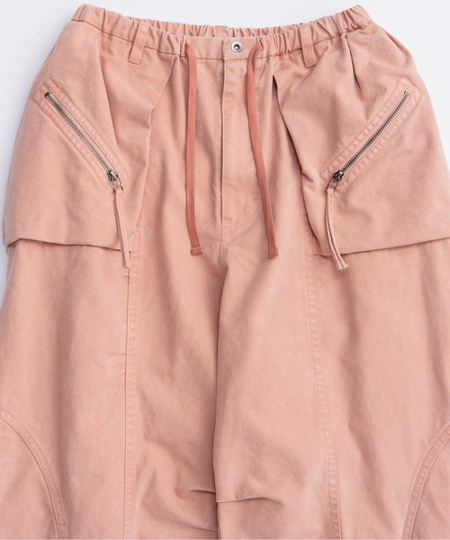 MAISON SPECIAL(メゾンスペシャル)の「Many Pockets Cargo Pants/メニーポケットカーゴパンツ(カーゴパンツ・レディース・ブラック/カーキ/ピンク・36/38)」の17枚目の写真