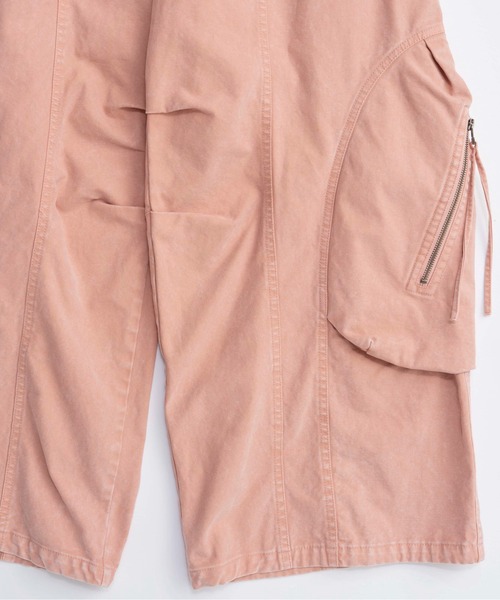MAISON SPECIAL(メゾンスペシャル)の「Many Pockets Cargo Pants/メニーポケットカーゴパンツ(カーゴパンツ・レディース・ブラック/カーキ/ピンク・36/38)」の20枚目の写真