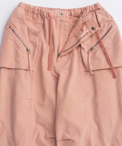 MAISON SPECIAL(メゾンスペシャル)の「Many Pockets Cargo Pants/メニーポケットカーゴパンツ(カーゴパンツ・レディース・ブラック/カーキ/ピンク・36/38)」の18枚目の写真