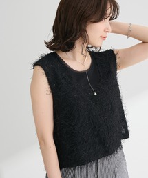 Green　Parks | フェザーヤーンショートベスト(ベスト)