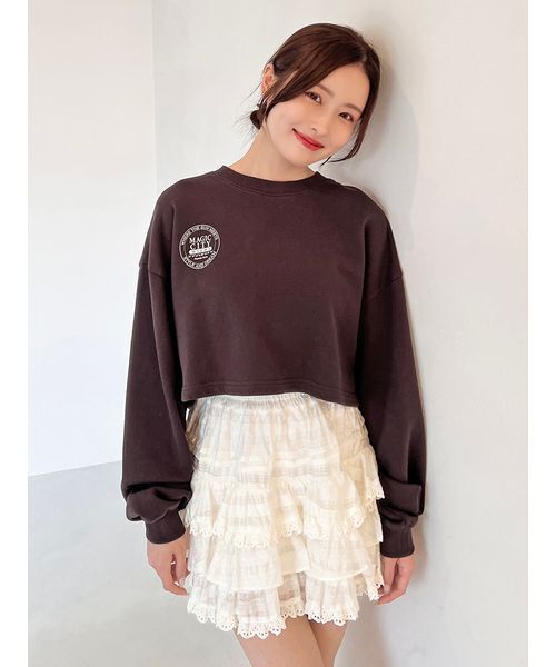 ラッフルティアードスカショーパン（その他パンツ）｜SNIDEL