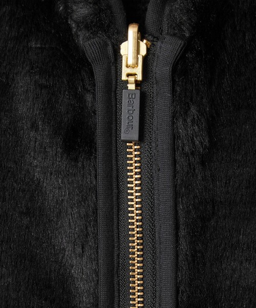 セール】【別注】＜Barbour＞リバーシブル フェイクファー