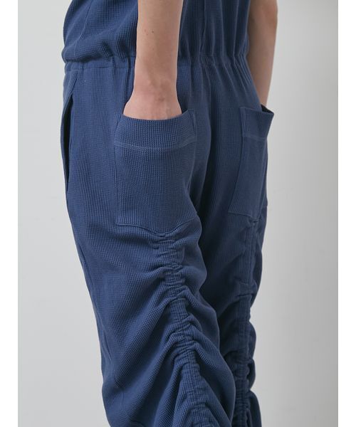 styling/（スタイリング）の「ドローコードオールインワン（つなぎ/オールインワン・レディース・ブラック/カーキ/ブルー・0/1）」の13枚目の写真