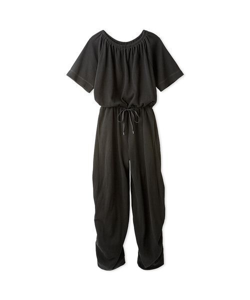 styling/（スタイリング）の「ドローコードオールインワン（つなぎ/オールインワン・レディース・ブラック/カーキ/ブルー・0/1）」の14枚目の写真