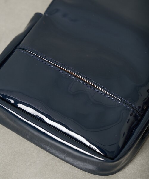 BIRTHDAY BAR（バースデイバー）の「Enamel　ティッシュケースポーチ（ポーチ・レディース・パープル/ネイビー・0）」の12枚目の写真