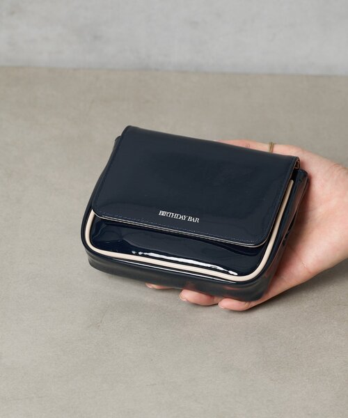 BIRTHDAY BAR（バースデイバー）の「Enamel　ティッシュケースポーチ（ポーチ・レディース・パープル/ネイビー・0）」の13枚目の写真