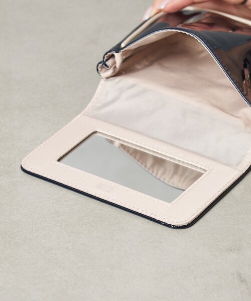 BIRTHDAY BAR（バースデイバー）の「Enamel　ティッシュケースポーチ（ポーチ・レディース・パープル/ネイビー・0）」の17枚目の写真