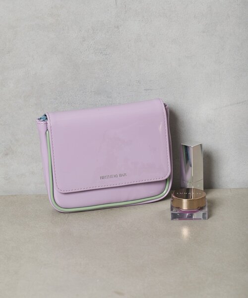 BIRTHDAY BAR（バースデイバー）の「Enamel　ティッシュケースポーチ（ポーチ・レディース・パープル/ネイビー・0）」の19枚目の写真