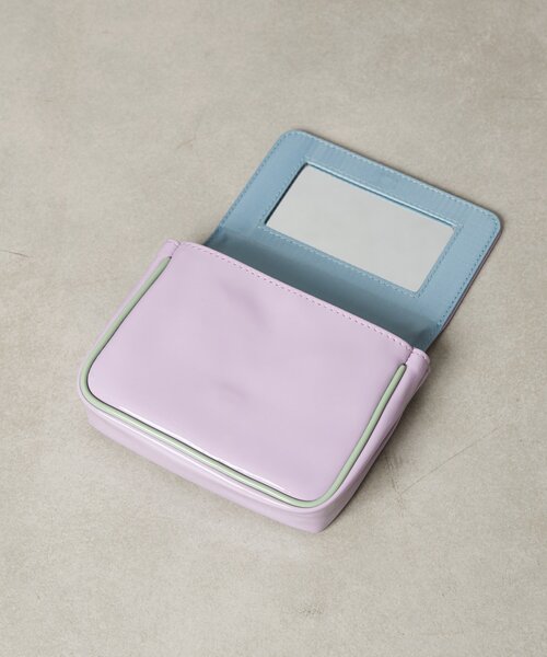 BIRTHDAY BAR（バースデイバー）の「Enamel　ティッシュケースポーチ（ポーチ・レディース・パープル/ネイビー・0）」の21枚目の写真