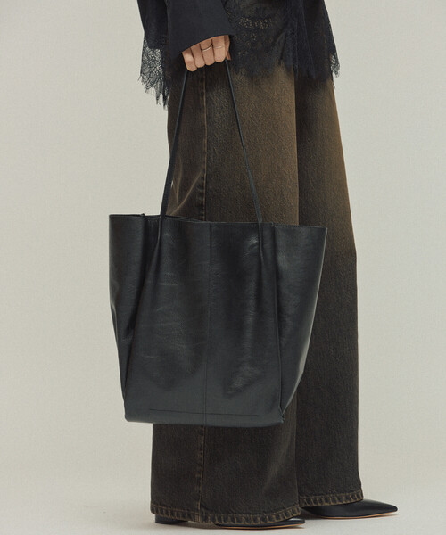 Firsthand/ファーストハンド ゴートレザートートバッグ / ヤギ革 / 撥