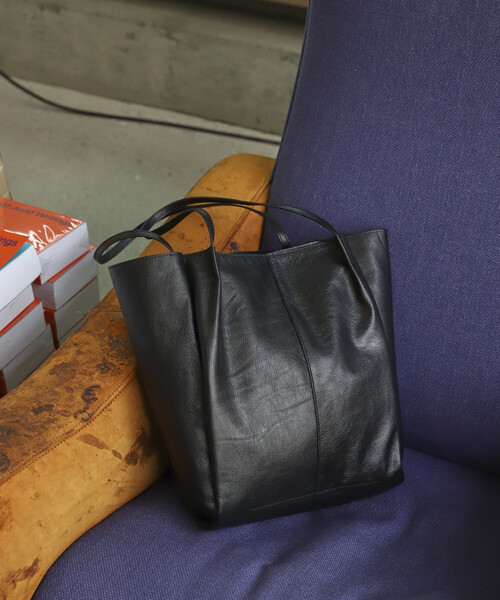 Firsthand/ファーストハンド ゴートレザートートバッグ / ヤギ革 / 撥