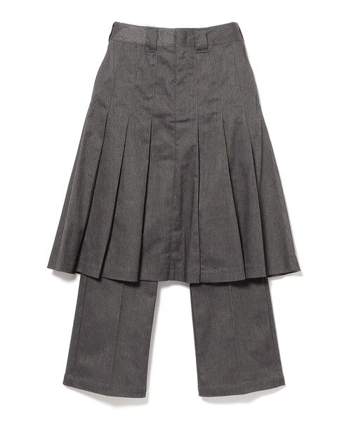 Dickies（ディッキーズ）の「【別注】Dickies / レイヤード スカート パンツ（その他パンツ・レディース・チャコールグレー/カーキ・0/1）」の13枚目の写真