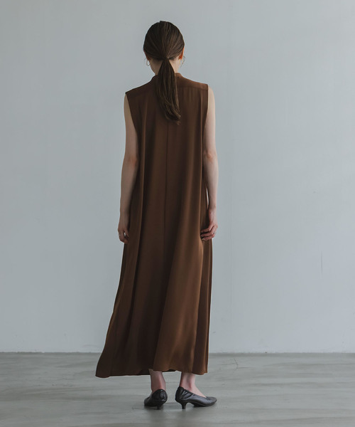 追加》【洗える】ELENI/エルニ プリーツワンピース2（ワンピース