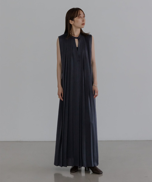 ELENIエルニ　プリーツワンピース NOBLE｜《追加》【洗える】ELENI/エルニ プリーツワンピース2