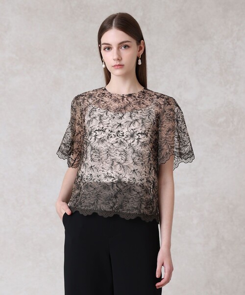 アナイ 38 フラワーチュールレース ブラウス フラワーチュールレース ブラウス | ANAYI/アナイ | 三越伊勢丹
