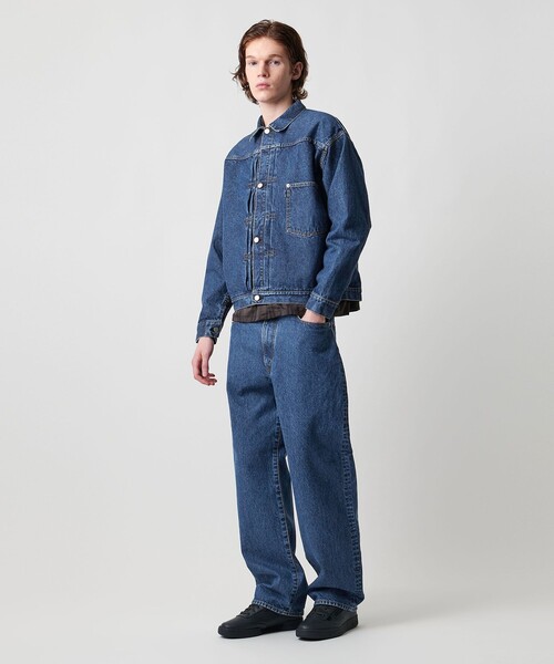 UNITED ARROWS & SONS（ユナイテッドアローズアンドサンズ）の「＜UNITED ARROWS & SONS＞ D-02 JEANS 25AW/デニムパンツ（デニムパンツ・メンズ・ブラック/コバルトブルー・S/M/L/XL）」の2枚目の写真