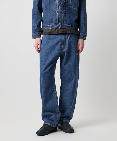 UNITED ARROWS & SONS（ユナイテッドアローズアンドサンズ）の「＜UNITED ARROWS & SONS＞ D-02 JEANS 25AW/デニムパンツ（デニムパンツ・メンズ・ブラック/コバルトブルー・S/M/L/XL）」の7枚目の写真