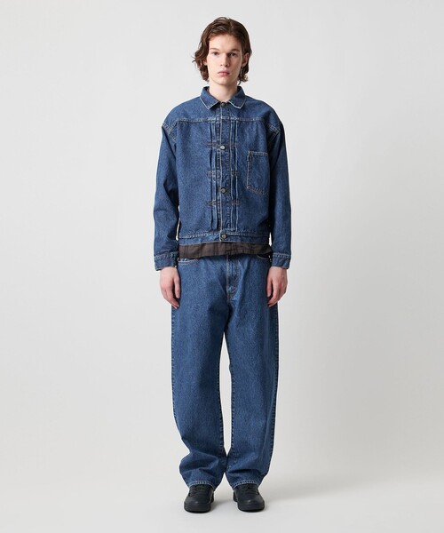 UNITED ARROWS & SONS（ユナイテッドアローズアンドサンズ）の「＜UNITED ARROWS & SONS＞ D-02 JEANS 25AW/デニムパンツ（デニムパンツ・メンズ・ブラック/コバルトブルー・S/M/L/XL）」の9枚目の写真