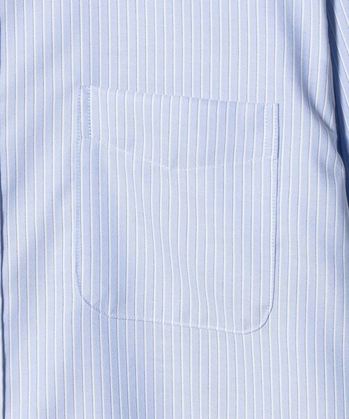 green label relaxing（グリーンレーベルリラクシング）の「W/R オックス バンドカラー シャツ（シャツ/ブラウス・メンズ・ベージュ/ライトブルー/ホワイト/ライトグレー・M/XL/L/S）」の22枚目の写真