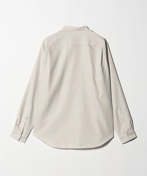 green label relaxing（グリーンレーベルリラクシング）の「W/R オックス バンドカラー シャツ（シャツ/ブラウス・メンズ・ベージュ/ライトブルー/ホワイト/ライトグレー・M/XL/L/S）」の19枚目の写真