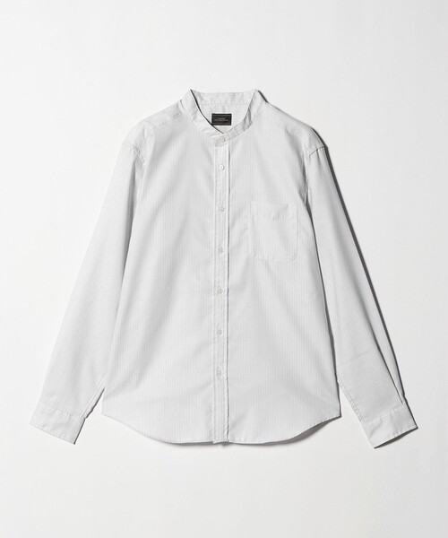 green label relaxing（グリーンレーベルリラクシング）の「W/R オックス バンドカラー シャツ（シャツ/ブラウス・メンズ・ベージュ/ライトブルー/ホワイト/ライトグレー・M/XL/L/S）」の16枚目の写真