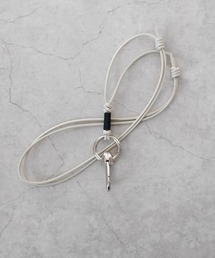 SENTI（センティ）の「SENTI CARABINER HOOK LEATHER STRAP（ネックレス）」