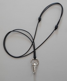 SENTI（センティ）の「SENTI CARABINER HOOK LEATHER STRAP（ネックレス）」