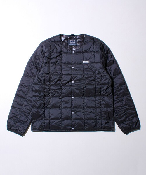 TAION(タイオン)の「【UNISEX/4サイズ/6色展開】FREDYMAC別注 TAION インナーダウンジャケット(ダウンジャケット/コート・メンズ・ネイビー/ベージュ/ライトグレー/ダークオリーブ/ブラック/チャコールグレー・M/L/XL/XXL)」の12枚目の写真