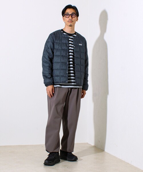 TAION(タイオン)の「【UNISEX/4サイズ/6色展開】FREDYMAC別注 TAION インナーダウンジャケット(ダウンジャケット/コート・メンズ・ネイビー/ベージュ/ライトグレー/ダークオリーブ/ブラック/チャコールグレー・M/L/XL/XXL)」の22枚目の写真