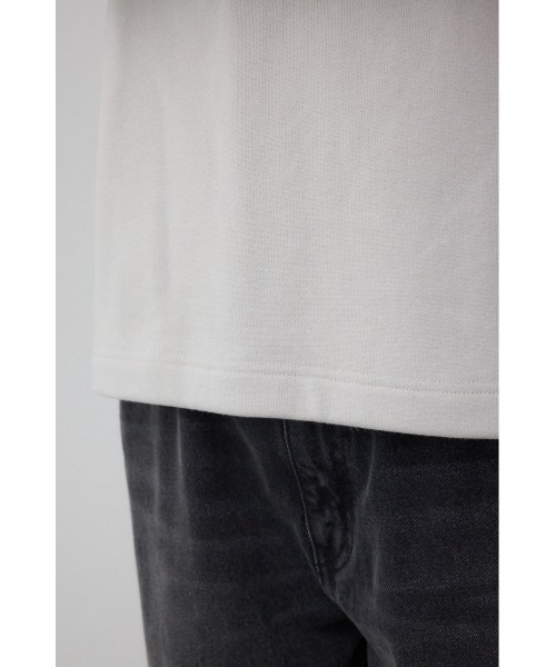 AZUL by moussy(アズールバイマウジー)の「クロスパネルスウェット(スウェット・メンズ・カーキ/ブラック/ライトグレー/ダークネイビー・SMALL/LARGE/MEDIUM)」の16枚目の写真