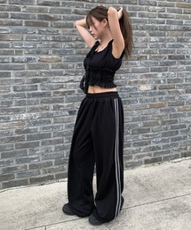 anyonemore | サイドライン配色トラックトレーニングパンツ(その他パンツ)