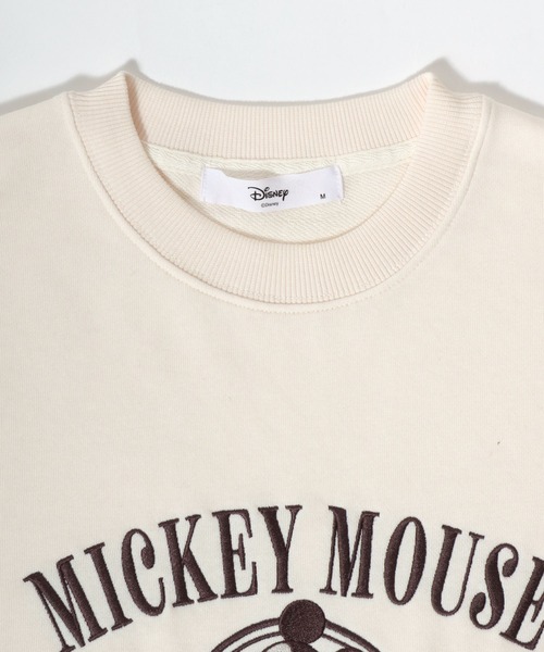 Disney(ディズニー)の「Disney/ディズニー ミッキー/ミニー/ベイマックス 裏毛 サガラ刺繍 クルーネックスウェットトレーナー(スウェット・レディース・ベージュ系その他/マスタード/チャコール/グリーン系その他/ワイン/グレー系その他/クリーム/オレンジ系その他・M/L)」の18枚目の写真
