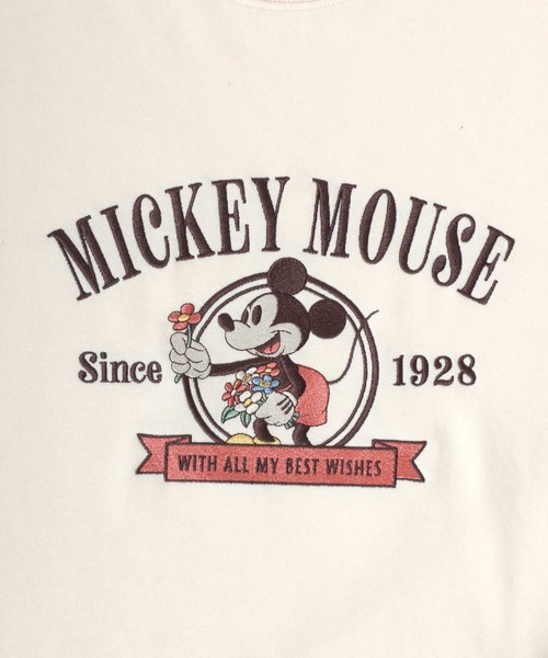 Disney(ディズニー)の「Disney/ディズニー ミッキー/ミニー/ベイマックス 裏毛 サガラ刺繍 クルーネックスウェットトレーナー(スウェット・レディース・ベージュ系その他/マスタード/チャコール/グリーン系その他/ワイン/グレー系その他/クリーム/オレンジ系その他・M/L)」の21枚目の写真