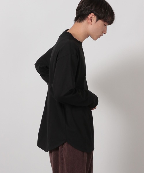 LAKOLE（ラコレ）の「ベーシックラウンドロンT / 589560（Tシャツ/カットソー・メンズ・ホワイト/ブラック・MEDIUM/X-LARGE/LARGE）」の9枚目の写真