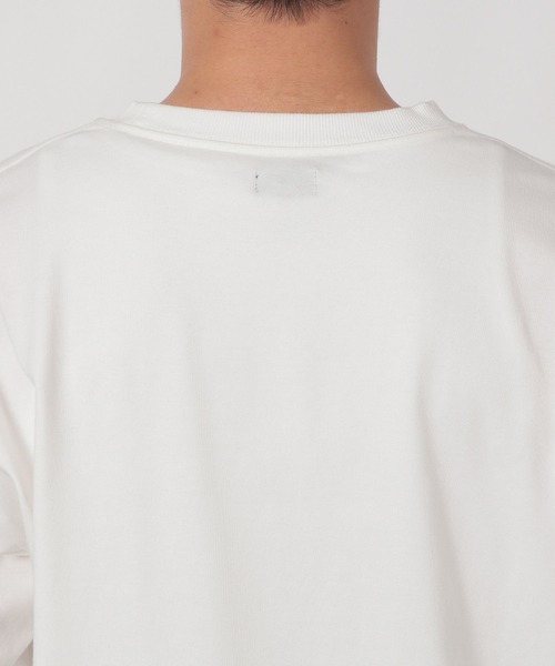 LAKOLE（ラコレ）の「ベーシックラウンドロンT / 589560（Tシャツ/カットソー・メンズ・ホワイト/ブラック・MEDIUM/X-LARGE/LARGE）」の17枚目の写真