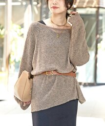 RIVE DROITE | 【リニューアル】2wayスパングルシアーニット(ニット/セーター)