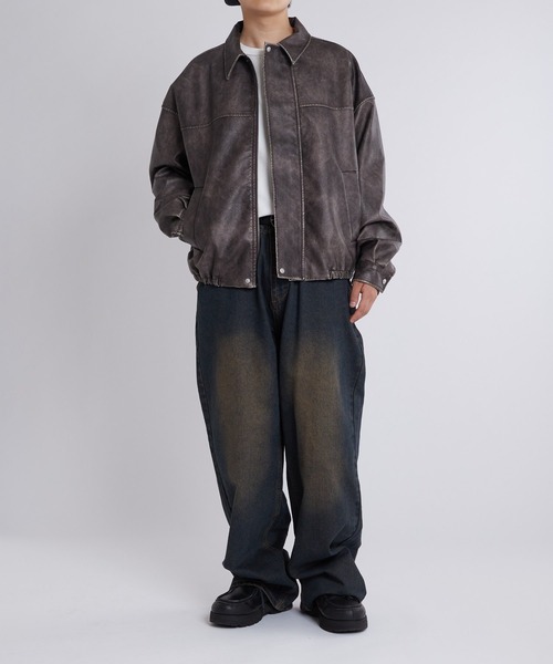 Sourcream（サワークリーム）の「【Sourcream】ワッフルヘンリーネックトップス（Tシャツ/カットソー・レディース・ブラック/ホワイト/グレー/ネイビー/ブラック系その他・LARGE/MEDIUM/SMALL）」の11枚目の写真