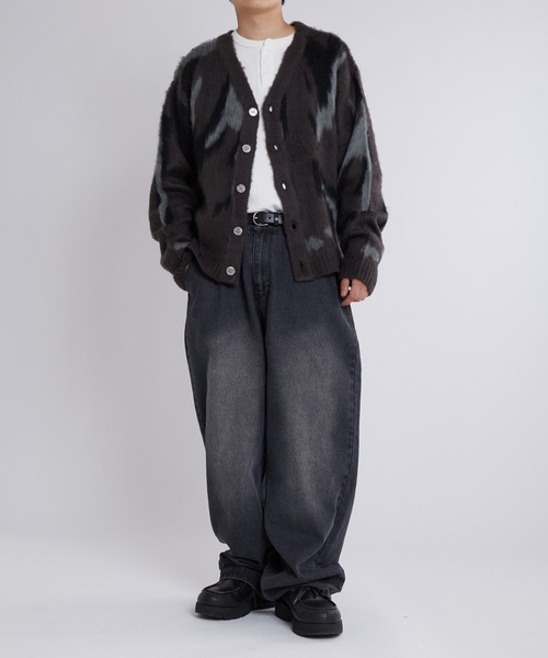 Sourcream（サワークリーム）の「【Sourcream】ワッフルヘンリーネックトップス（Tシャツ/カットソー・レディース・ブラック/ホワイト/グレー/ネイビー/ブラック系その他・LARGE/MEDIUM/SMALL）」の8枚目の写真