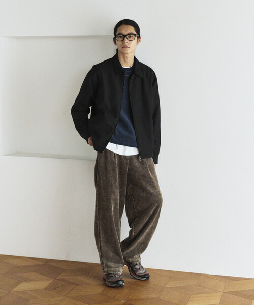 Firsthand（ファーストハンド）の「Firsthand/ファーストハンド スピンドル コーデュロイ タック ワイドパンツ（その他パンツ・メンズ・ネイビー/ブラウン/チャコールグレー・L/M）」の19枚目の写真
