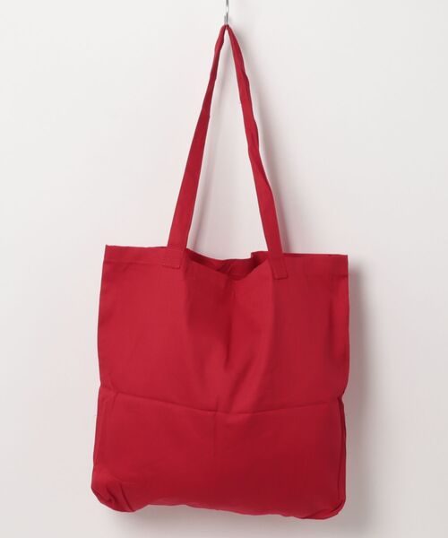 Burner(バーナー)の「【OKUOKU 0909】ロゴキャンバス ショルダートート ruf-bag-3-18【RBTS】(ショルダーバッグ・メンズ・アイボリー/レッド・FREE)」の3枚目の写真