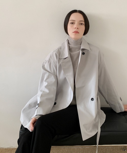 セール】DECADE CLASSIC トレンチライクAラインコート（その他アウター