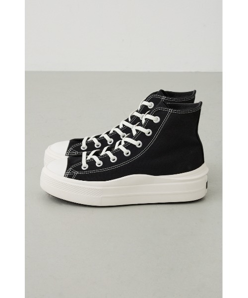 AZUL by moussy（アズールバイマウジー）の「【CONVERSEコラボ】オールスターライトPLSTⅡHI（スニーカー・レディース・ブラック・23.5cm/24.5cm）」の5枚目の写真