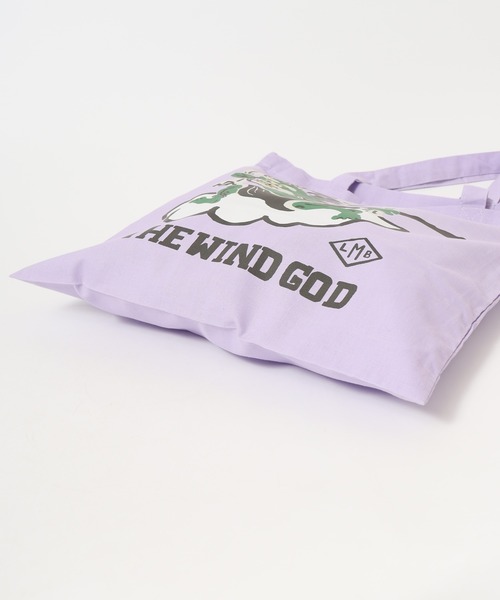 LUMBER(ランバー)の「LONG HANDLES ECO BAG(エコバッグ/サブバッグ・メンズ・ロイヤルブルー/ライトパープル/マスタード/イエロー/ターコイズブルー/グリーン・F)」の11枚目の写真