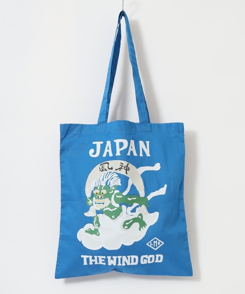 LUMBER(ランバー)の「LONG HANDLES ECO BAG(エコバッグ/サブバッグ・メンズ・ロイヤルブルー/ライトパープル/マスタード/イエロー/ターコイズブルー/グリーン・F)」の17枚目の写真